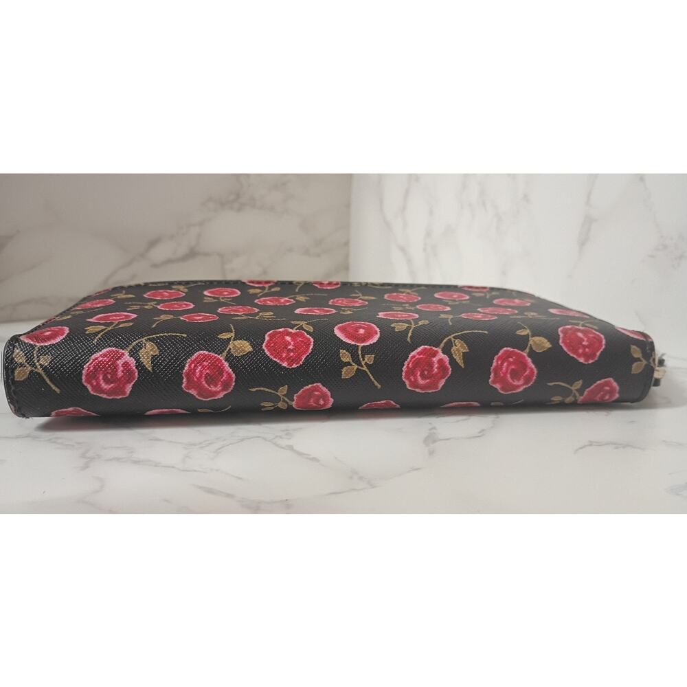 KATE SPADE Laurel Way Neda Hazy Rose Zip-Around Wallet - NWOT - Picture 3 of 8